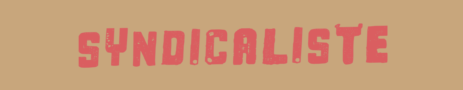 Syndicaliste