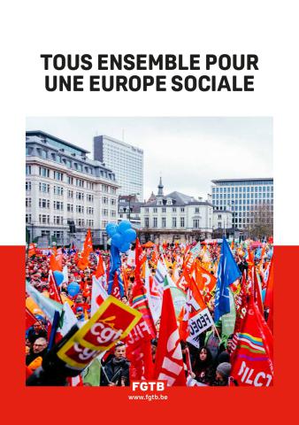 TOUS ENSEMBLE POUR UNE EUROPE SOCIALE