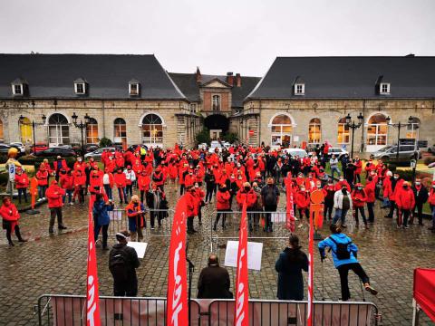 Des actions dans tout le pays pour de meilleures allocations sociales