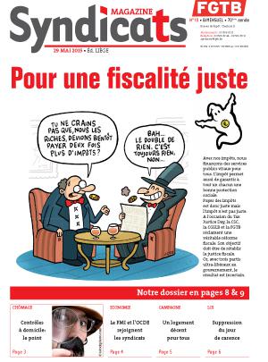 Syndicats FGTB n°10 - 2015